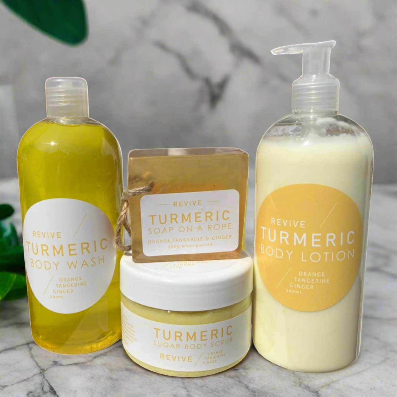 Tru-Care Handmade Turmeric Body Care Pamper Set