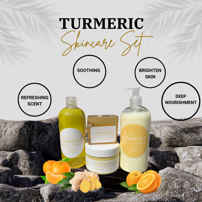 Tru-Care Handmade Turmeric Body Care Pamper Set