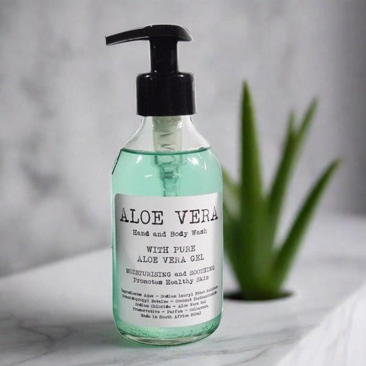 200ml Aloe Vera with Pure Aloe Vera Gel Hand & Body Wash 