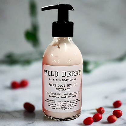 200ml Wild Berry Hand & Body Cream / Lotion