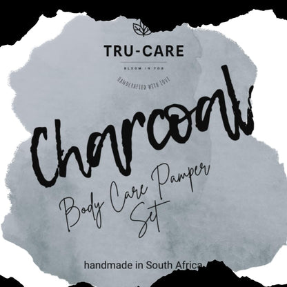 Tru-Care Handmade Charcoal Body Care Pamper Set