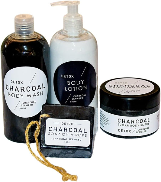 Tru-Care Handmade Charcoal Body Care Pamper Set