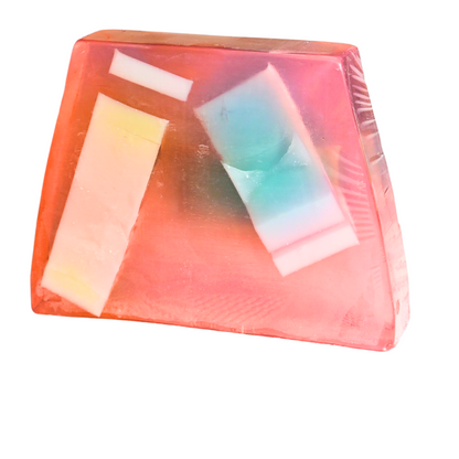 Tru-Care Signature Colourful Patterned Soap Slices (Hand-cut) Approximately 170g per slice.