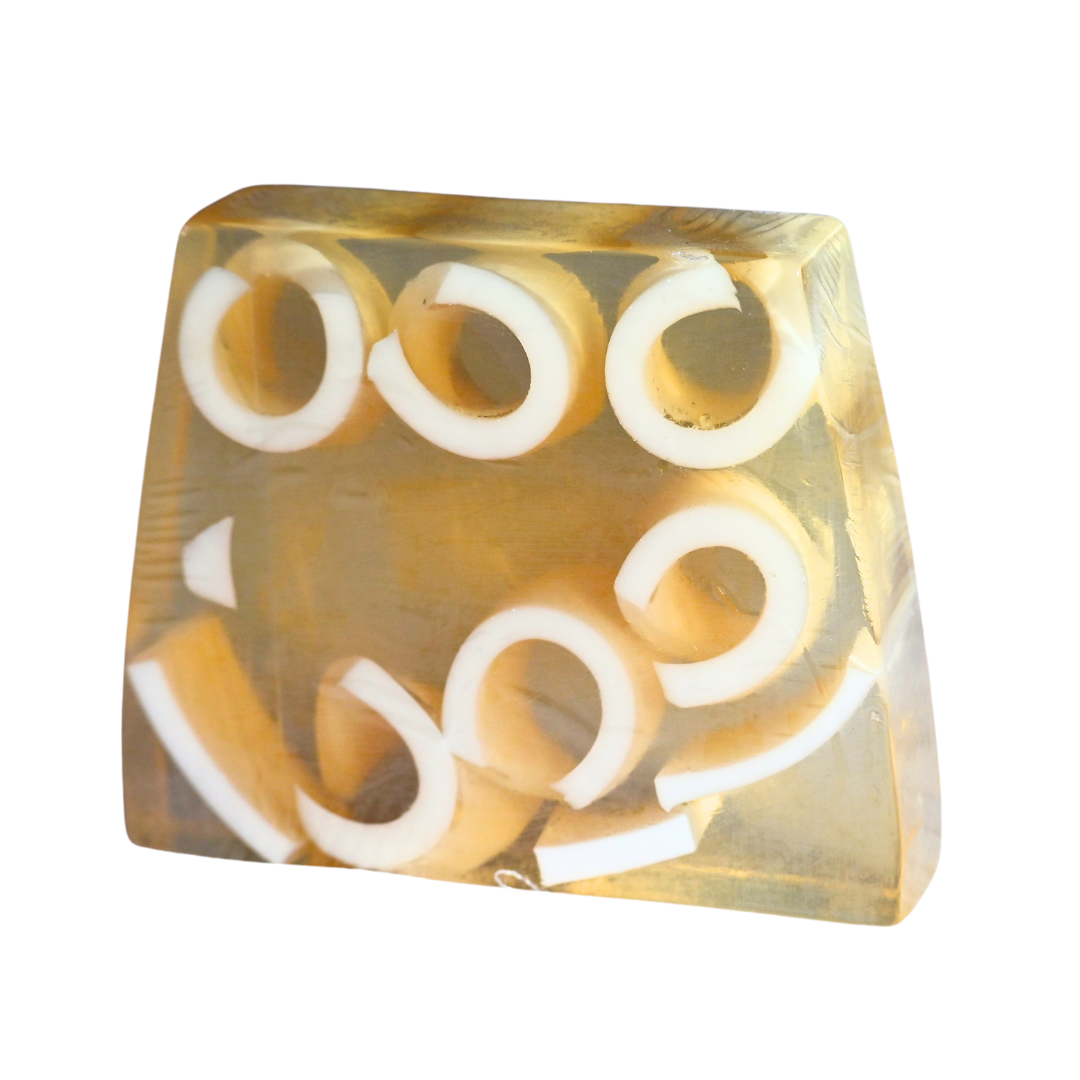 Tru-Care Signature Colourful Patterned Soap Slices (Hand-cut) Approximately 170g per slice.